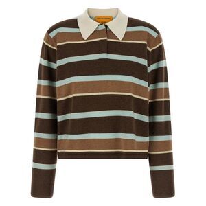 Guest In Residence Women 'Cropped Stripe Rugby' Sweater